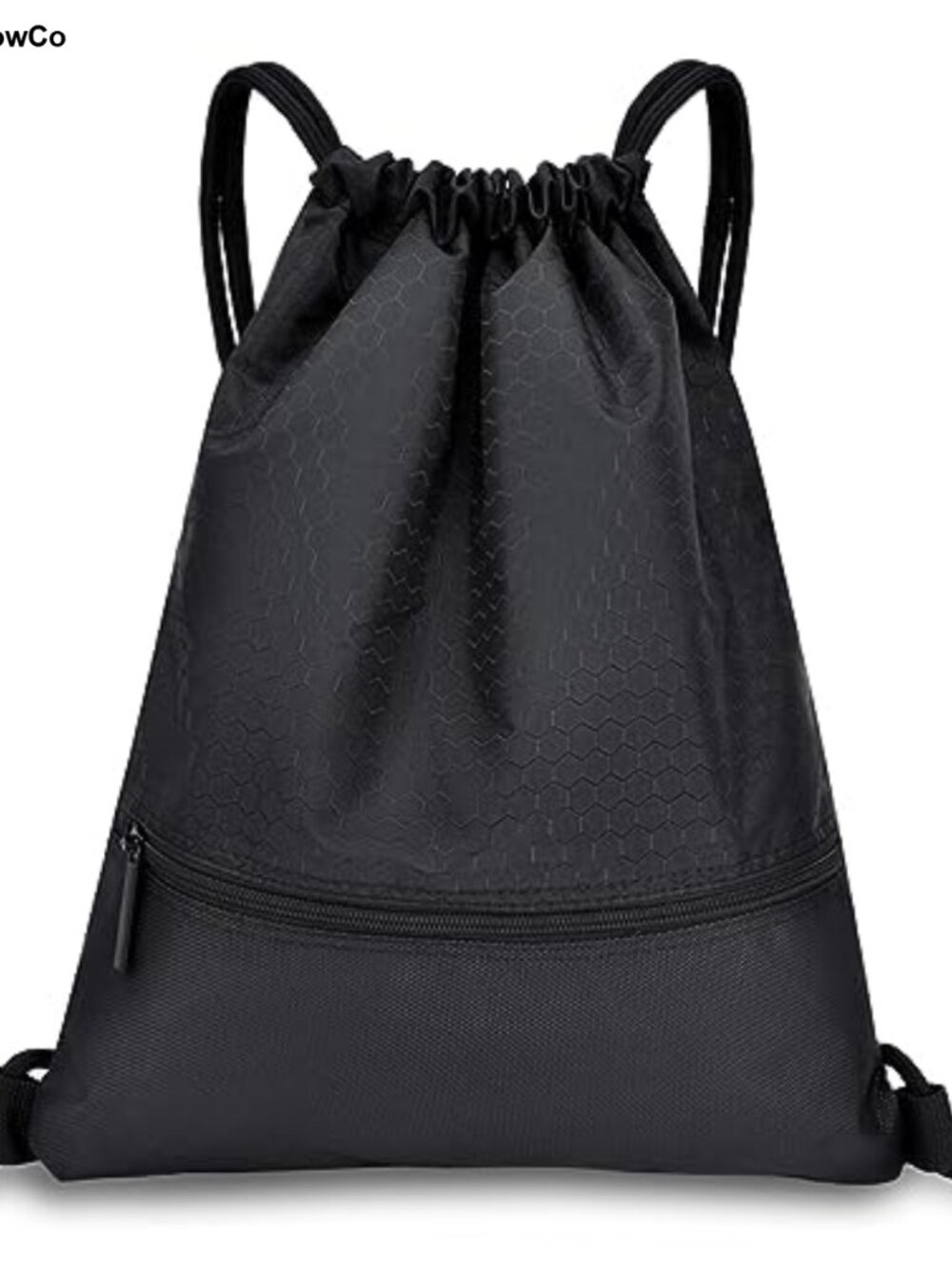 Drawstring Backpack Gym Sack Sackpack Polyester Lightweight 17x13.8 in